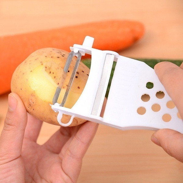 Multifunkcionális konyhai készülék gyaluláshoz, vágáshoz és hámozáshoz