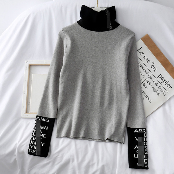 Bluză casual de damă cu guler polo și inscripție în trei culori