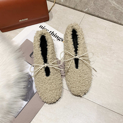 Χνουδωτά γυναικεία μοκασίνια σε διάφορα χρώματα