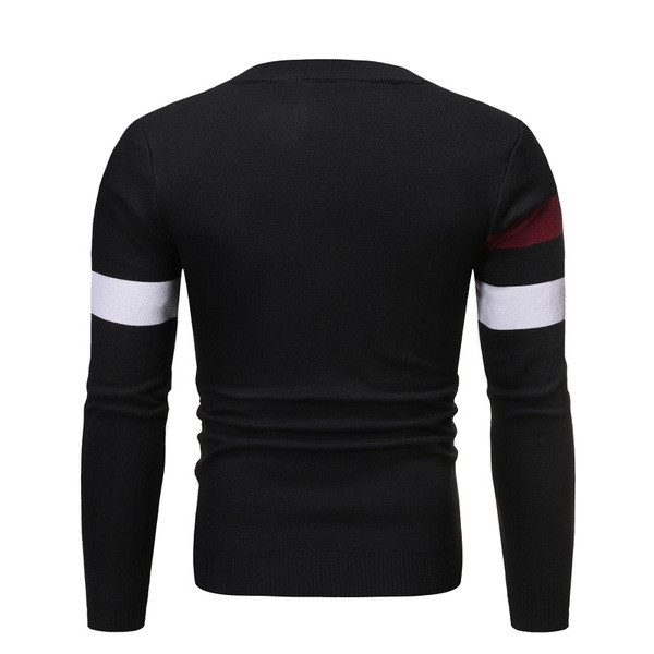 Napi férfi pulóver cipzárral és O-nyakkal, három színben