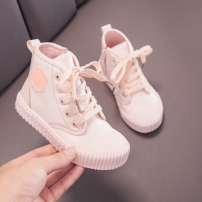 Modern, lapos talpú és nyakkendős gyerekcipő lányoknak négy színben