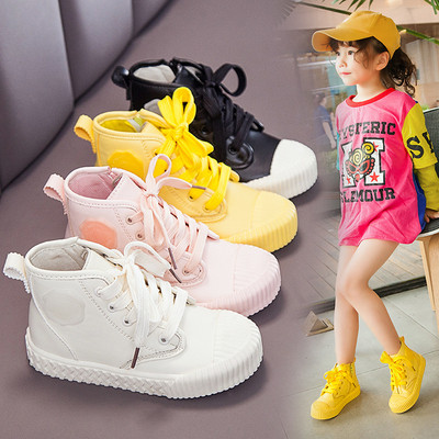 Modern, lapos talpú és nyakkendős gyerekcipő lányoknak négy színben