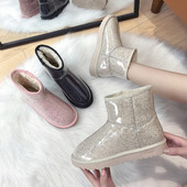 Γυναικείες μπότες φθινοπώρου-χειμώνα με απαλή επένδυση σε διάφορα χρώματα