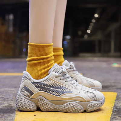 Γυναικεία αθλητικά καθημερινά παπούτσια casual  σε τρία χρώματα