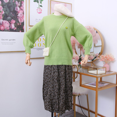 Νέο μοντέλο γυναικεία μπλούζα με λαιμόκοψη O σε κίτρινο, λευκό, μπλε και πράσινο χρώμα