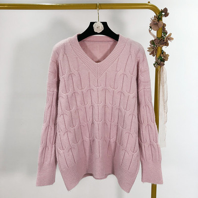 Γυναικείο πουλόβερ κλασικό μοντέλο σε διάφορα χρώματα