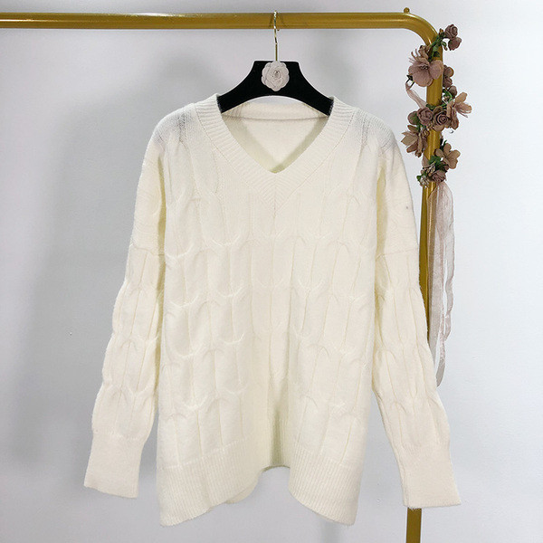 Γυναικείο πουλόβερ κλασικό μοντέλο σε διάφορα χρώματα