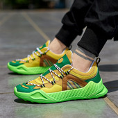 Αθλητικά ανδρικά παπούτσια με κορδόνια σε τέσσερα χρώματα