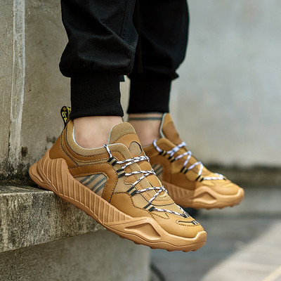 Αθλητικά ανδρικά παπούτσια με κορδόνια σε τέσσερα χρώματα