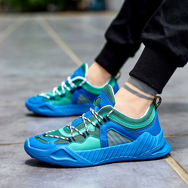 Αθλητικά ανδρικά παπούτσια με κορδόνια σε τέσσερα χρώματα