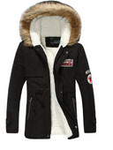 Casual  ανδρικό μπουφάν με κουκούλα και ζεστή επένδυση σε διάφορα χρώματα