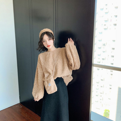 Γυναικεία φαρδιά μπλούζα σε τρία χρώματα