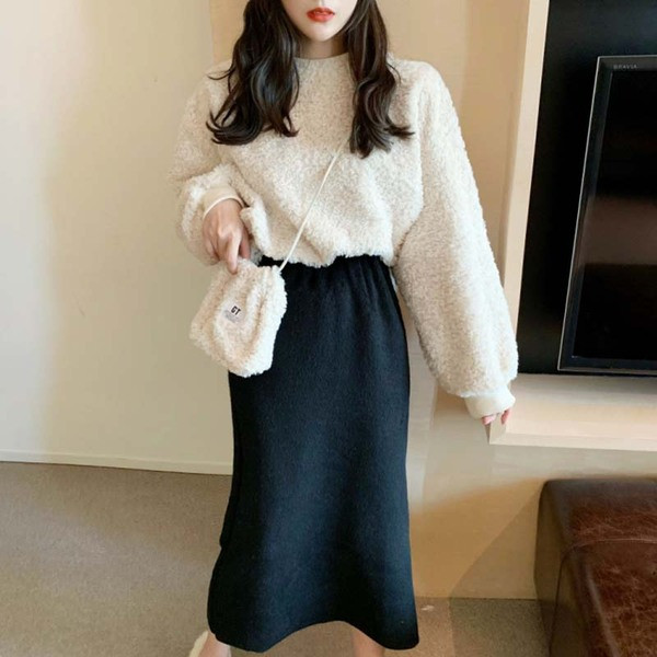 Γυναικεία φαρδιά μπλούζα σε τρία χρώματα