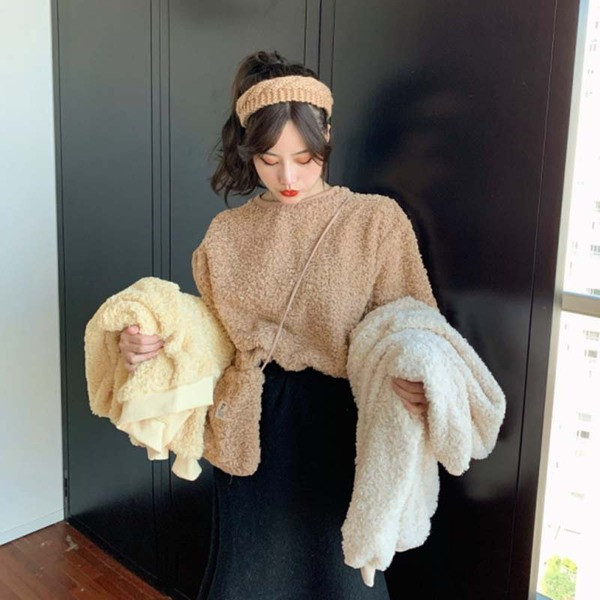 Γυναικεία φαρδιά μπλούζα σε τρία χρώματα