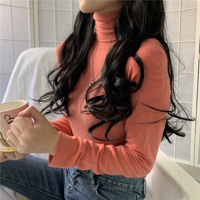 Γυναικεία μπλούζα με κολάρο σε διάφορα χρώματα