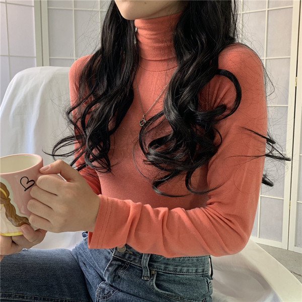 Γυναικεία μπλούζα με κολάρο σε διάφορα χρώματα