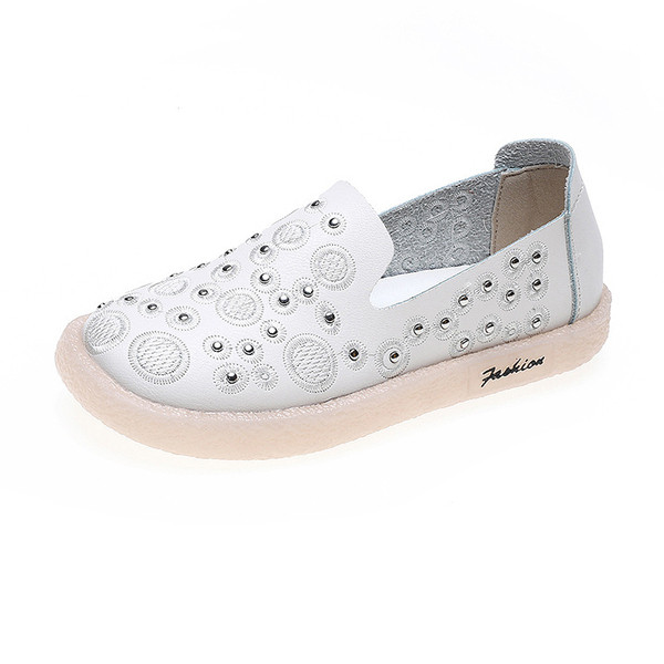 Γυναικεία καθημερινά παπούτσια οικολογικού δέρματος σε δύο χρώματα