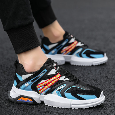 Tenisi casual barbatesti cu sireturi si model in trei culori