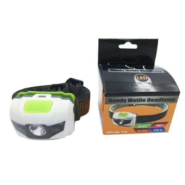 Bandă pentru cap cu lanternă LED impermeabilă cu lumină albă și roșie