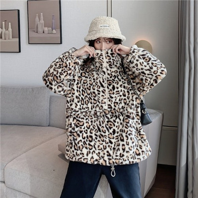 Γυναικείο φούτερ με ζωικό τύπωμα - δύο χρώματα