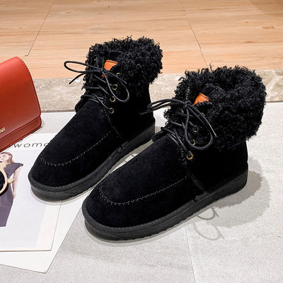 Modern női téli csizma puha béléssel fekete, barna és szürke színben