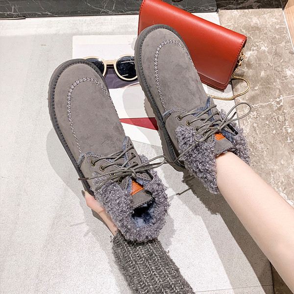 Modern női téli csizma puha béléssel fekete, barna és szürke színben