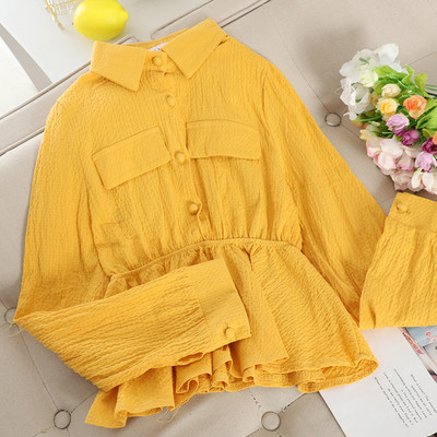 Camasa casual dama cu guler clasic si nasturi in mai multe culori