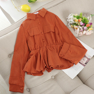 Camasa casual dama cu guler clasic si nasturi in mai multe culori