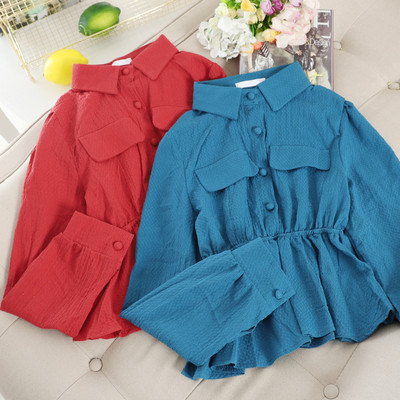 Camasa casual dama cu guler clasic si nasturi in mai multe culori