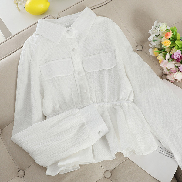 Camasa casual dama cu guler clasic si nasturi in mai multe culori