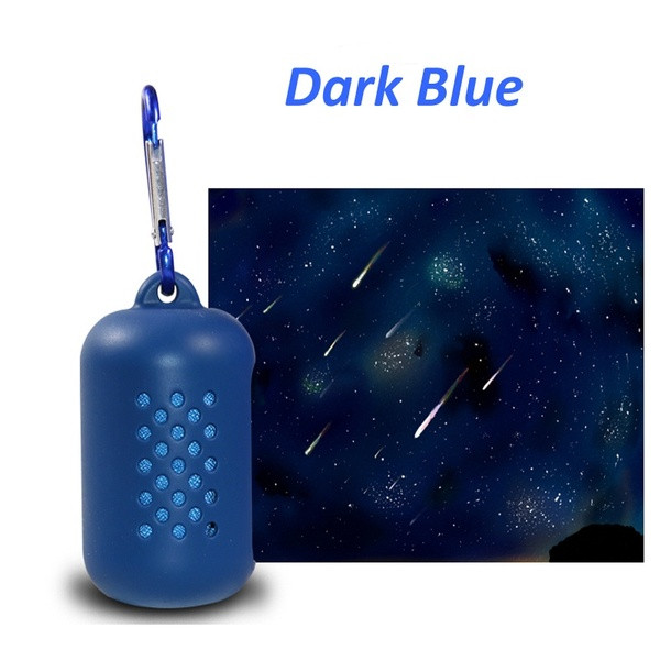 Преносима бързо съхнеща кърпа за пътуване със силиконов калъф в пет цвята