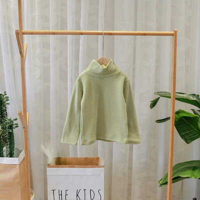 Καθημερινή παιδική μπλούζα με ψηλό κολάρο για αγόρια σε διάφορα χρώματα