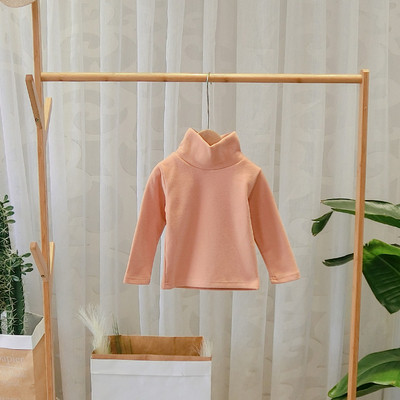 Καθημερινή παιδική μπλούζα με ψηλό κολάρο για αγόρια σε διάφορα χρώματα