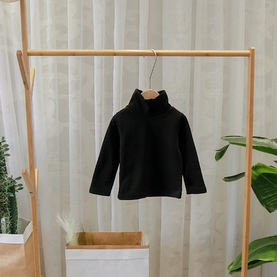 Καθημερινή παιδική μπλούζα με ψηλό κολάρο για αγόρια σε διάφορα χρώματα