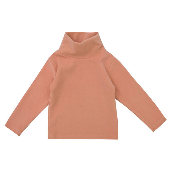 Καθημερινή παιδική μπλούζα με ψηλό κολάρο για αγόρια σε διάφορα χρώματα
