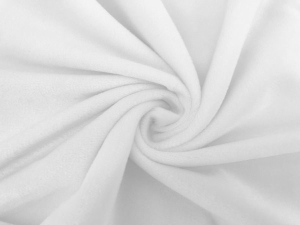 Γυναικείο κοντό φόρεμα  για το φθινοπώρου με μεγάλο κολάρο και μακρύ μανίκι σε λευκό χρώμα