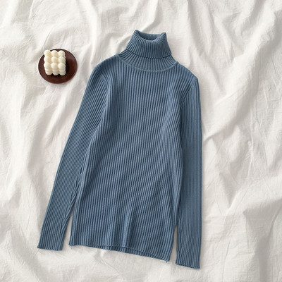 Γυναικεία casual μπλούζα με κολάρο σε διάφορα χρώματα