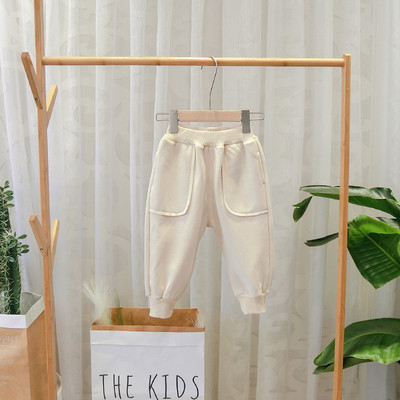 Model nou de pantaloni sport copii cu buzunare pentru baieti