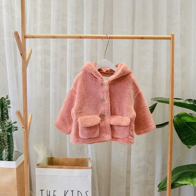 Model nou haină modernă pentru copii pentru băieți cu glugă în două culori