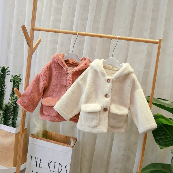 Model nou haină modernă pentru copii pentru băieți cu glugă în două culori