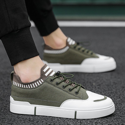 Tenisi casual barbatesti cu sireturi si talpa groasa in trei culori