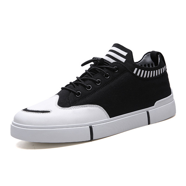 Tenisi casual barbatesti cu sireturi si talpa groasa in trei culori