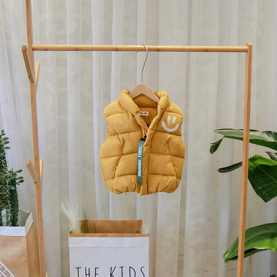 Νέο μοντέλο παιδικό γιλέκο για αγόρια σε μαύρο, κόκκινο και κίτρινο χρώμα