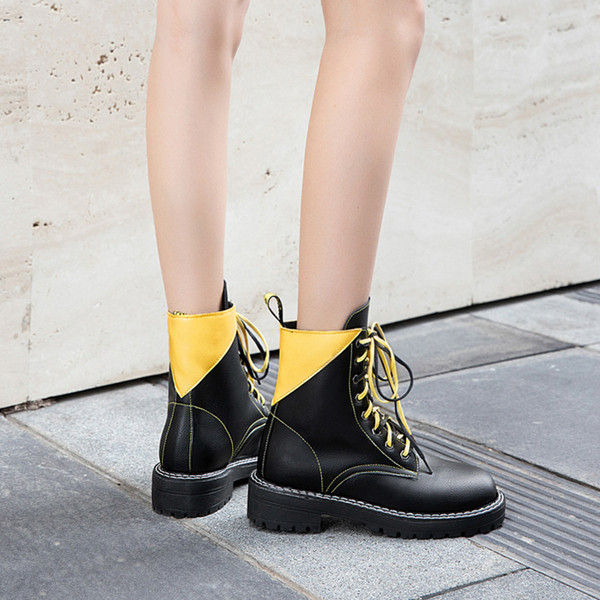 Cizme casual dama din piele de culoare neagra