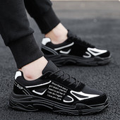 Αθλητικά γυναικεία παπούτσια με κορδόνια και σκληρή σόλα σε τρία χρώματα