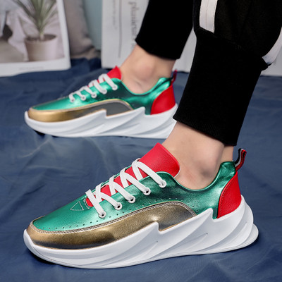 NOUL model de adidasi barbati cu sireturi in trei culori