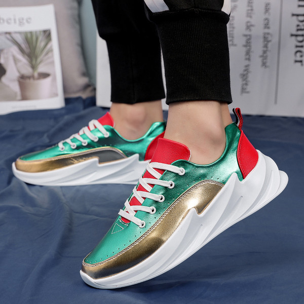 NOUL model de adidasi barbati cu sireturi in trei culori