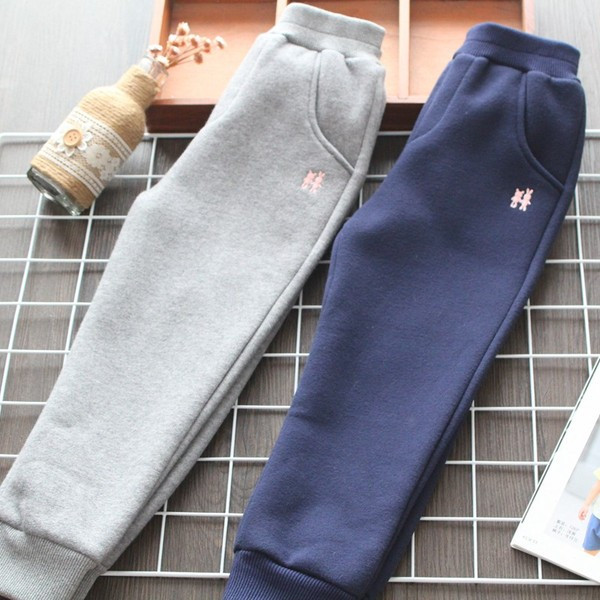 Model nou de pantaloni sport pentru copii de zi cu zi pentru fete în gri, roz, albastru și violet