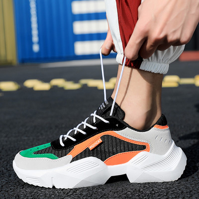 ΝΕΟ μοντέλο μοντέρνα αθλητικά ανδρικά παπούτσια με σκληρή σόλα σε τρία χρώματα