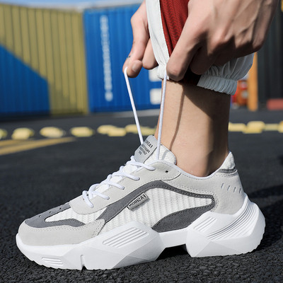 ΝΕΟ μοντέλο μοντέρνα αθλητικά ανδρικά παπούτσια με σκληρή σόλα σε τρία χρώματα